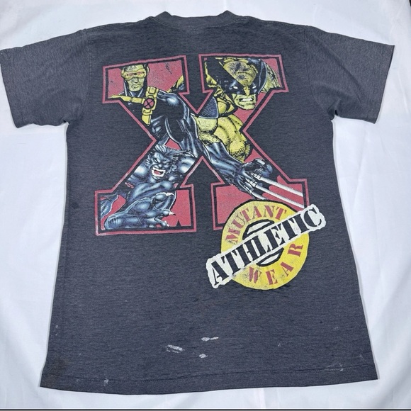 Xmen Vintage 1993 Double Sided Single Stitch Mens T Shirt Size Medium Made USA
